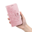 Flip case for Samsung Galaxy A13 4G, Mandala Flower, pink