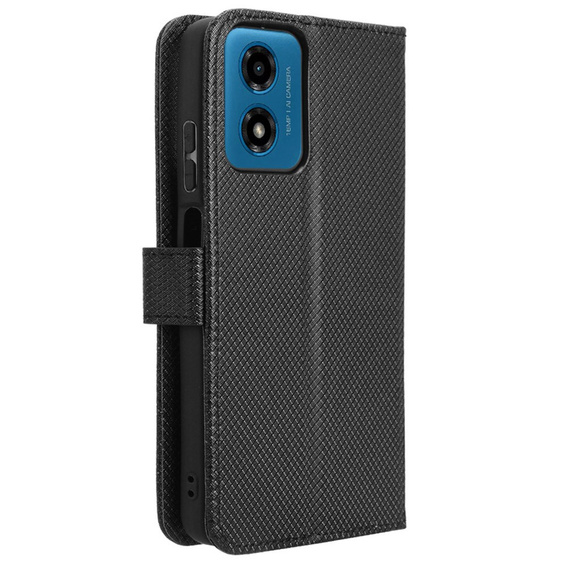 Flip case for Motorola Moto G24 / G24 Power / G04, Wallet Smart Magnet, black