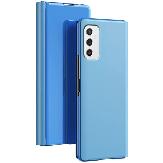 Case for Samsung Galaxy M52 5G, Clear View, light blue