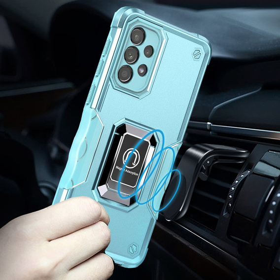 Case for Samsung Galaxy A53 5G, Dual-Layer Armor, light blue