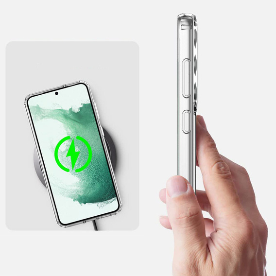 Case for Samsung Galaxy S23, Fusion Hybrid, transparent