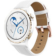 Universal Leather Strap 20mm, White