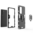 Case for Realme GT Explorer Master, Kickstand Ring, black
