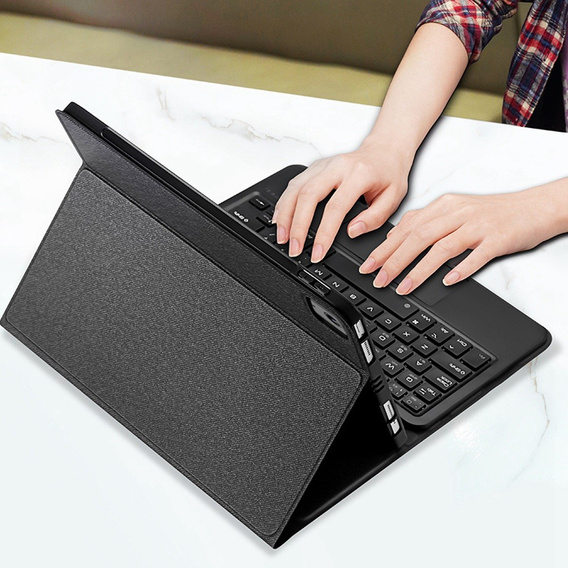 Case + keyboard iPad Pro 11 2022/2021/2020/2018 / do iPad Air 10.9 4 2020 / 5 2022, Dux Ducis Magnetic, black
