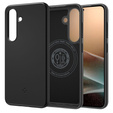 Spigen case for Samsung Galaxy S25, Thin Fit Mag, black + 9H tempered glass
