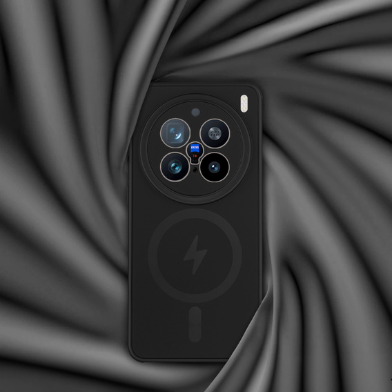 The casefor Vivo X200 Pro 5G, MagSafe, black