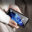 Waterproof case for Samsung Galaxy S25 Ultra, Redpepper, for MagSafe, black