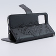 Flip case for Motorola Moto G54 5G, Butterfly, black