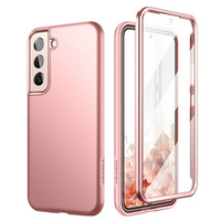 Case for Samsung Galaxy S22, Suritch Full Body, pink rose gold