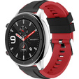Silicone strap for Huawei Watch GT 2 Pro - Black / Red