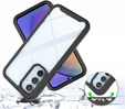 Case for Samsung Galaxy A54 5G, Shockproof, with film, black