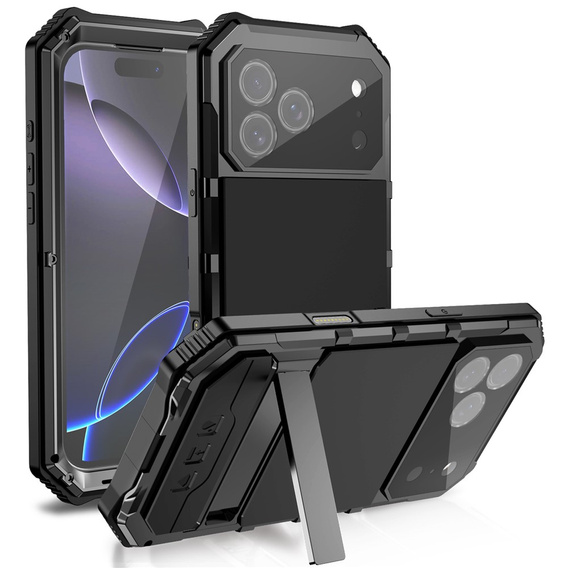 R-JUST armoured case with stand for iPhone 17 Pro