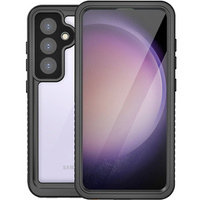 IP68 Waterproof Case for Samsung Galaxy S24, Redpepper, black