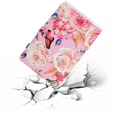 Case for Lenovo Tab M10 Plus 10.6 Gen 3 125F/128F, flowers and butterfly