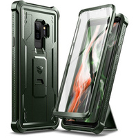 Armored case for Samsung Galaxy S9 Plus, Dexnor Full Body, green