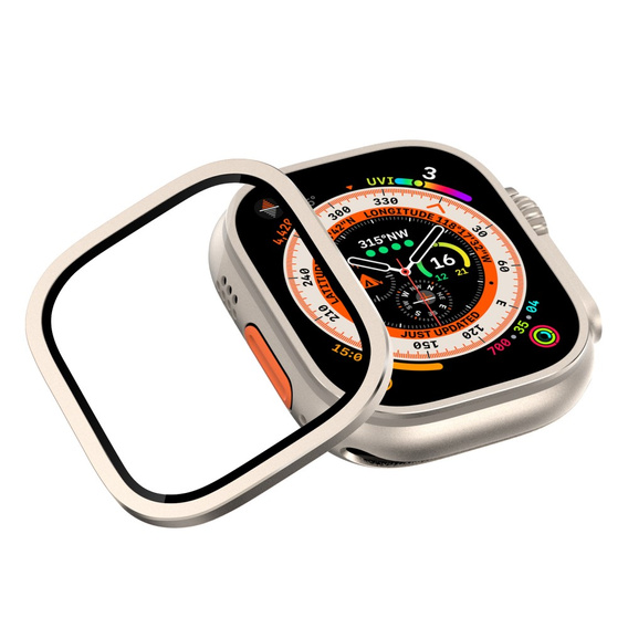 Tempered Glass for Apple Watch Ultra 49mm, Gold