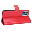 Flip case for Motorola Edge 40 Pro, Wallet, red