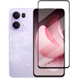 3D Tempered Glass for Oppo Reno 13 Pro, black frame