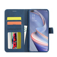 Flip case for Oppo Reno 4 Z 5G, LC.IMEEKE, blue