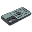 Case for Oppo A38 4G / Oppo A18 4G, CamShield Slide, green