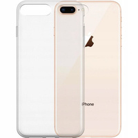 Thin Case for iPhone 8 Plus/7 Plus, Slim, transparent