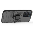 Case for Vivo Y16 4G, Kickstand Ring, black