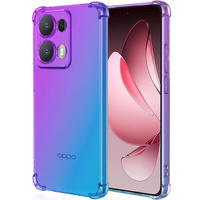 Case for Oppo Reno 13 Pro, Gradient Dropproof, Purple / blue