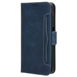 Flip case for Realme C71, Card Slot, dark blue