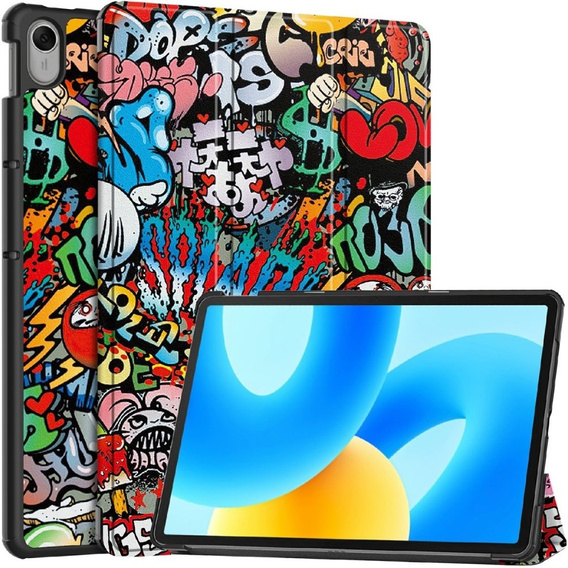 Case for Huawei MatePad 11.5, Smartcase, graffiti
