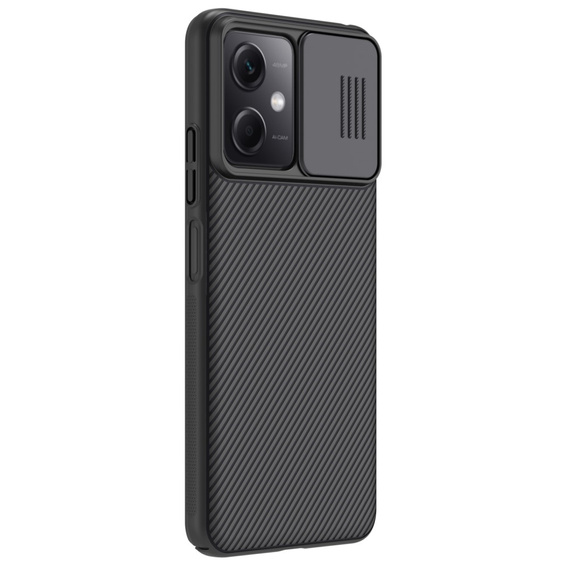 Case for Xiaomi Redmi Note 12 5G / POCO X5 5G, Armored Nillkin, CamShield Pro, black