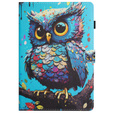 Case for Lenovo Tab M11, with flap, owl