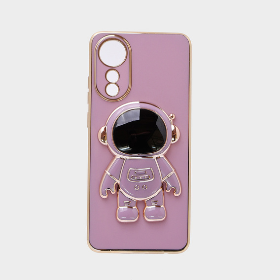 Case for Oppo A78 4G, Astronaut, purple