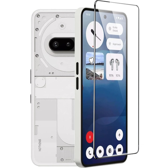 3D Tempered Glass for Nothing Phone 3A, black frame