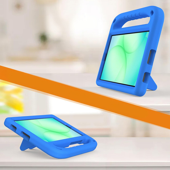 Children's Case for Samsung Galaxy Tab A11 / A9, Children's Case with Handle, blue