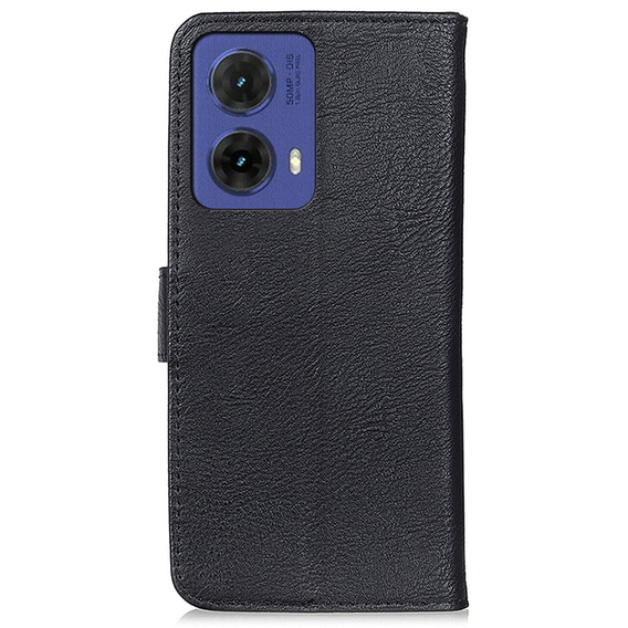 KHAZNEH RFID case for Motorola G85 5G, Litchi Texture, black