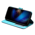 Flip case for Xiaomi Redmi 13C / Poco C65, Wallet, Butterflies blue