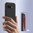 Case for Google Pixel 9A, Silicone MagSafe, black