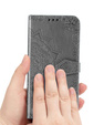 Flip case for Honor Magic 6 Lite 5G, Mandala, grey