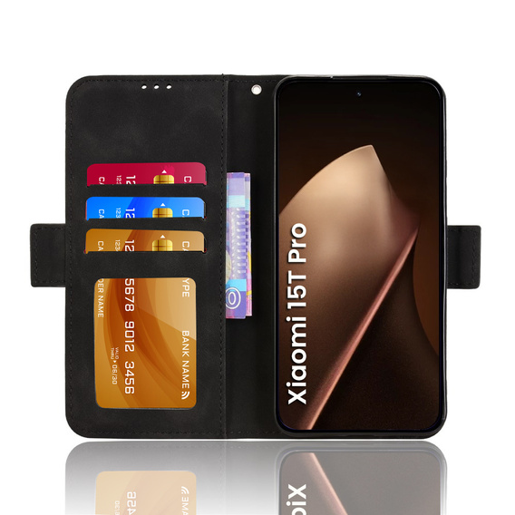 Card Slot flap case for Xiaomi 15T Pro