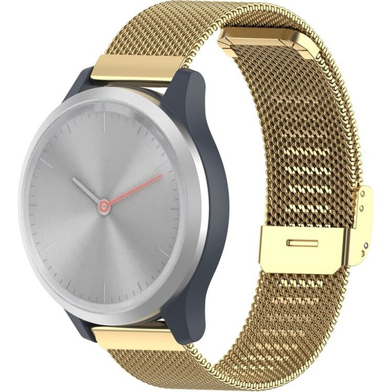 Milanese bracelet 18mm for Garmin Vivoactive 4S, Black