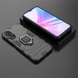 Case for Oppo A78 5G, Kickstand Ring, black