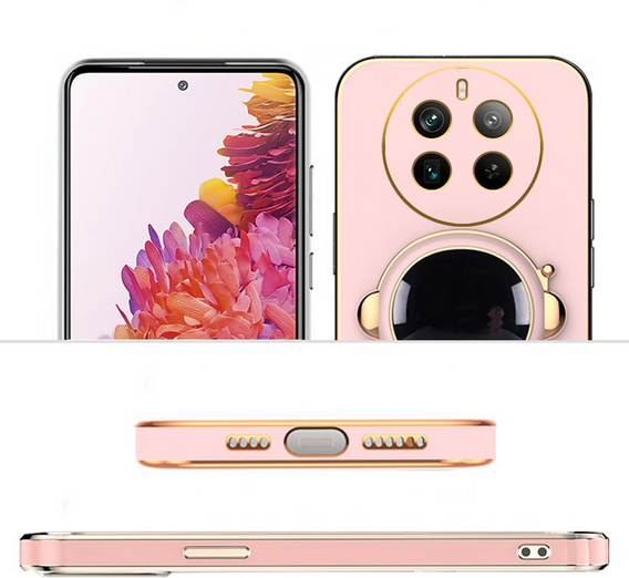 Case for Realme 12 Pro 5G / 12 Pro+ 5G, Astronaut, pink