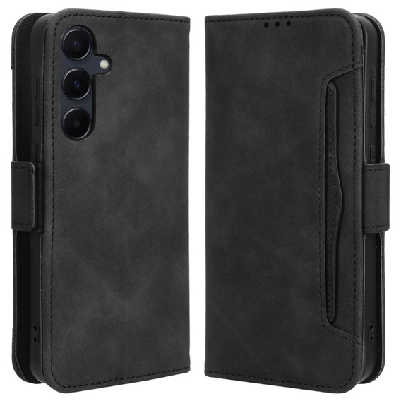 Flip case for Samsung Galaxy A35 5G, Card Slot, black