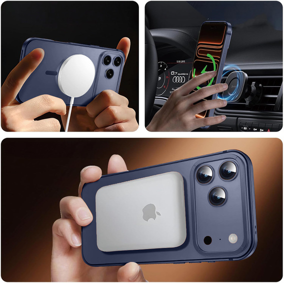 Metal Frame Case for MagSafe for iPhone 17 Pro