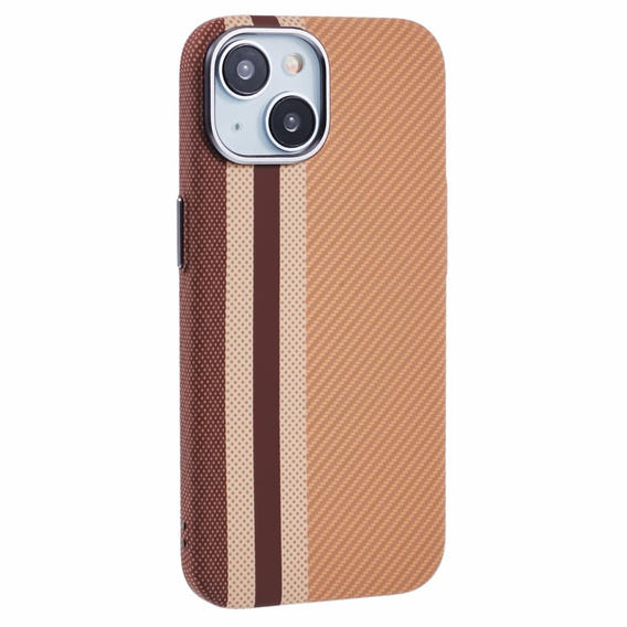 MagSafe's iPhone 13 Case, Carbon Fiber, yellow
