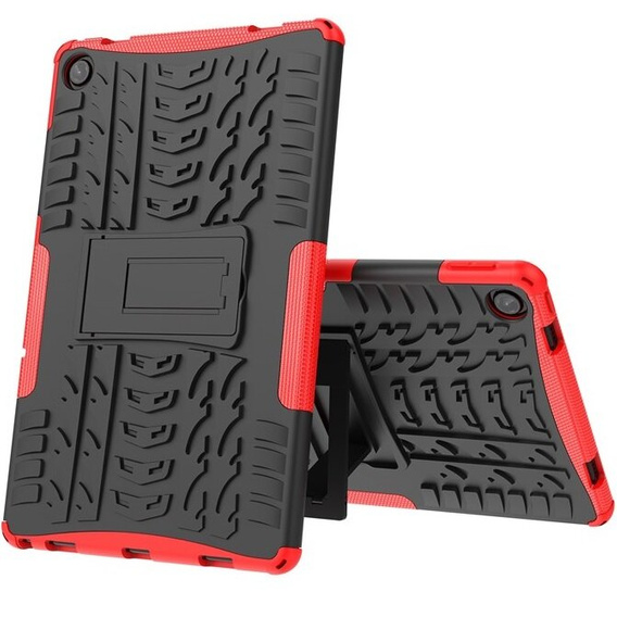 Case for Lenovo Tab M10 Plus Gen 3 TB-125F TB-128F, Tire Armor, red