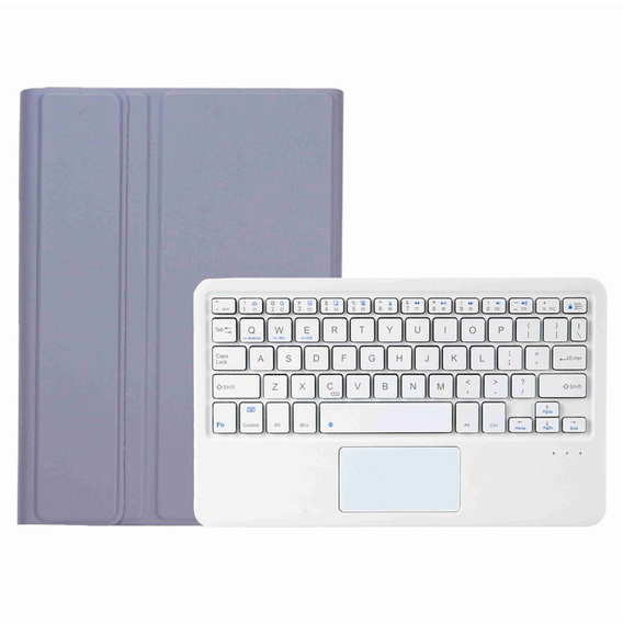 Case + keyboard Samsung Galaxy Tab A8 10.5 X200 / X205, Touchpad, purple