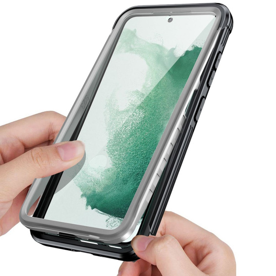 Case for Samsung Galaxy S22, Shockproof, with film, black