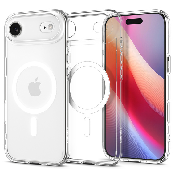 Spigen Ultra Hybrid MagSafe Case for iPhone Air, Clear/White