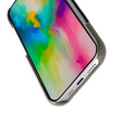 MELKCO case for iPhone 16 Pro, leather, grey